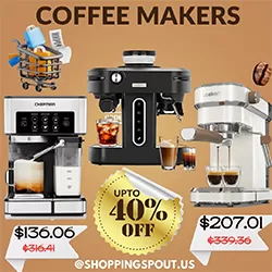 Get 40% off this coffee maker Limited time offer